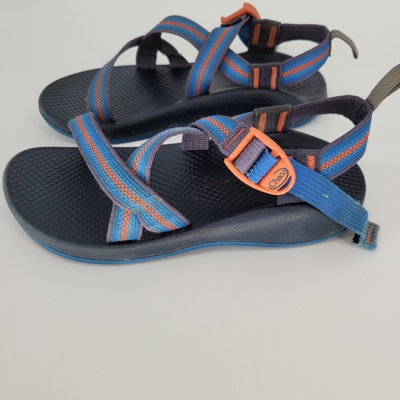 Chaco Other - Chaco youth Z1 blue and orange sandals 5
